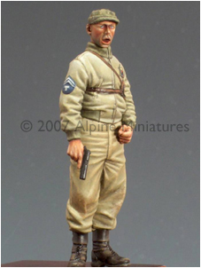 Photo4: Alpine Miniatures[AM35009]WW2 US Tank Crew #1