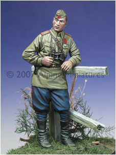 Photo2: Alpine Miniatures[AM35013]WW2 Russian Officer 1943-45