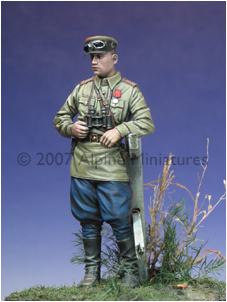 Photo1: Alpine Miniatures[AM35013]WW2 Russian Officer 1943-45