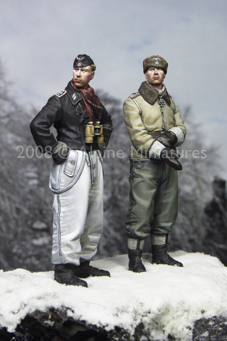 Photo2: Alpine Miniatures[AM35059]LAH Officers Kharkov Set (2 figures)