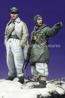 Photo1: Alpine Miniatures[AM35065]SS Officers LAH Kharkov Set #2 (2 figures)