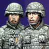 Photo3: Alpine Miniatures[AM35071]Modern US AFV Crew Set (2 figures)