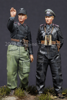 Photo3: Alpine Miniatures[AM35086]German Heer Panzer Crew Set (2 Figures)