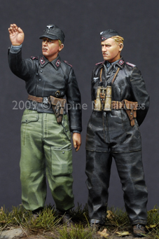 Photo4: Alpine Miniatures[AM35086]German Heer Panzer Crew Set (2 Figures)
