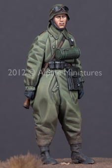 Photo1: Alpine Miniatures[AM35143]German Motorcycle Trooper