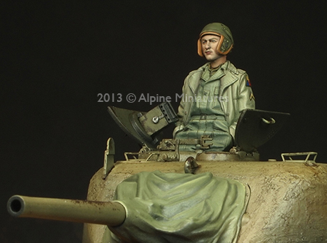Photo2: Alpine Miniatures[AM35156]3rd Armored Div. "Spearhead" Set (2 Figures)