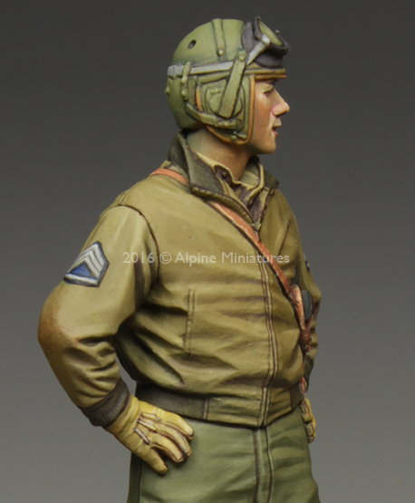 Photo3: Alpine Miniatures[AM35218]US 3rd Armored Division Staff Sergeant