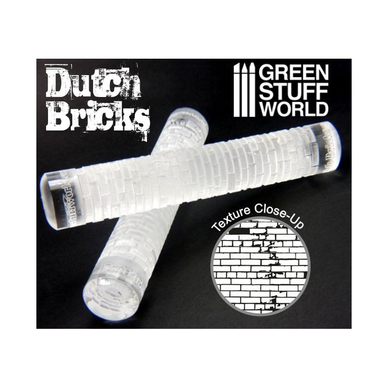 Photo3: [Green Stuff World] [GSW07] Rolling Pin DUTCH Bricks