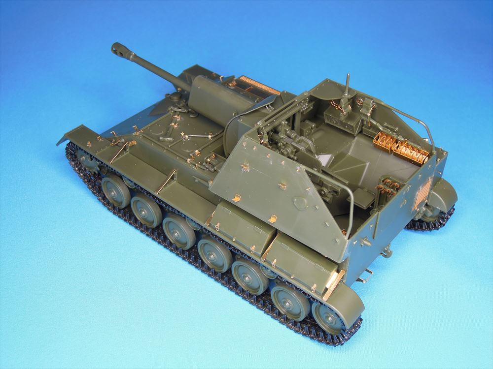 Photo2: [Passion Models] [P35-124] 1/35 RUSSIAN SELF-PROPELLED GUN SU-76M PE SET for TAMIYA MM35348