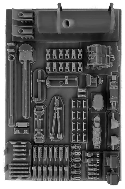 Photo3: [Passion Models] [P35T-020] 1/35 Panzerkampfwagen IV Ausf.F/G 3D Part Set [For Tamiya MM35374,35378,25208]