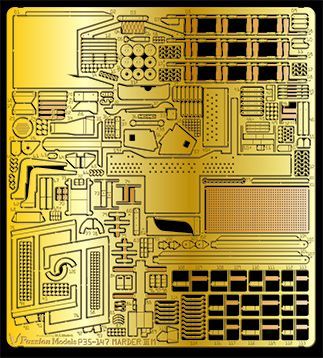 Photo1: [Passion Models] [P35-147] 1/35 MARDER IIIM PE Set[For TAMIYA MM35364/35255]