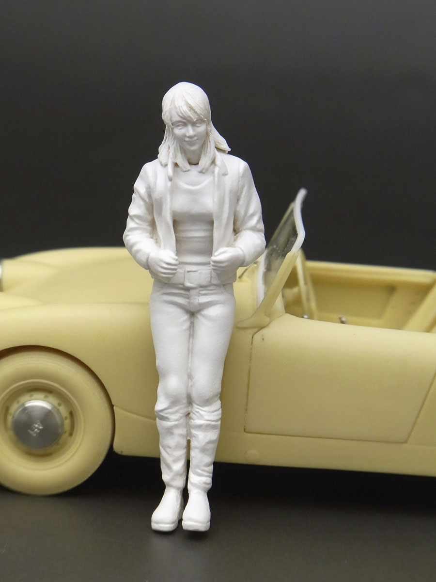 Photo4: [Swash Design][AR-3201] 1/32 Young Girl wearing a Riders Jacket