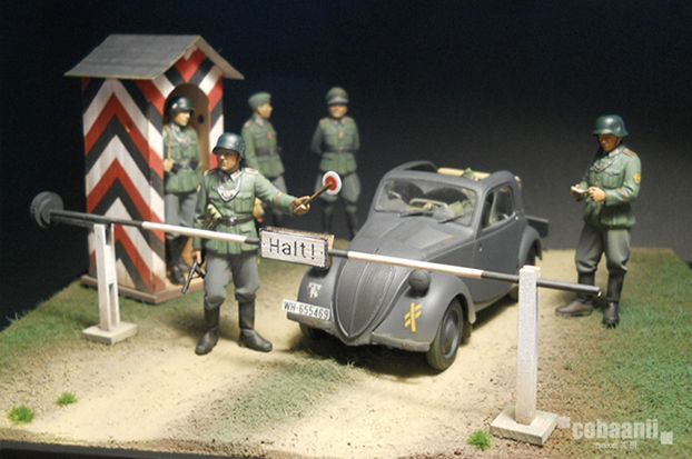 Photo1: cobaanii[FS-005]ww2　1/35ドイツ軍チェックポイント