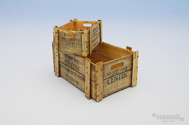 Photo1: cobaanii[SS-011]Wooden Box SetB　                     木箱セットB2ヶ入