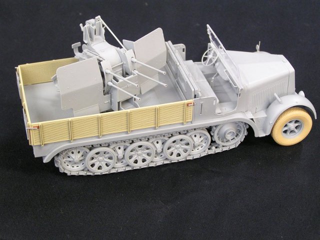 Photo1: [Kamizukuri] [FP-2A] Mesh Guard for sd.kfz.7/2 3.7cm Flak37