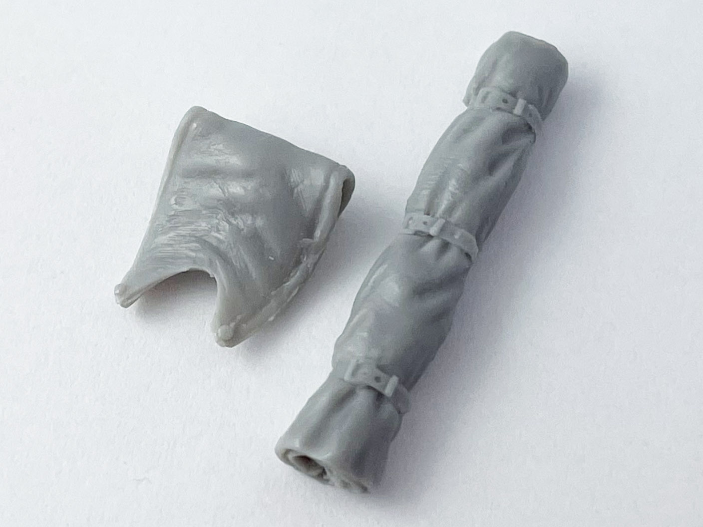 Photo1: Work Shop Shin[M-20206]1/35 Handlebar Apron ＆ Cover Set For Kettenkraftrad