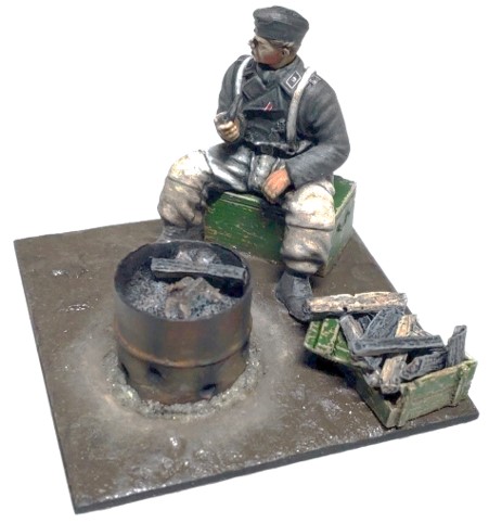 Photo2: Work Shop Shin[M-20207]1/35 DrumStove ＆ Fire Wood Set