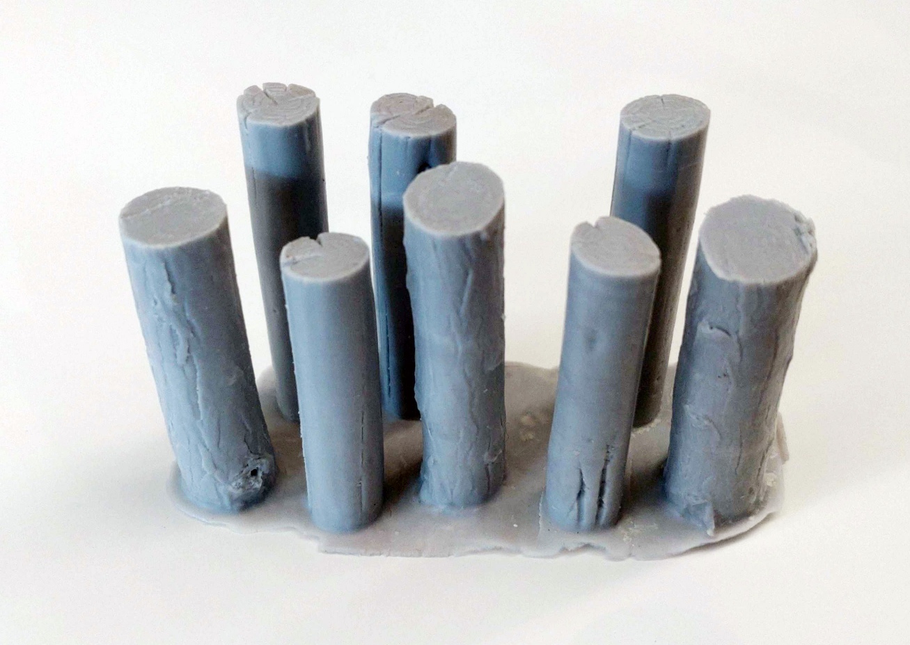 Photo2: Work Shop Shin[M-20223]1/35 Wooden Anti-tank Obstacles Set